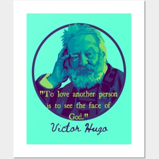 Victor Hugo Portrait and Quote Posters and Art